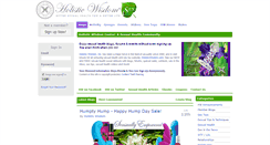 Desktop Screenshot of holisticwisdomcenter.com